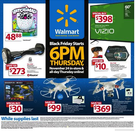 Walmart Black Friday Ad Deals 2017 - Funtober