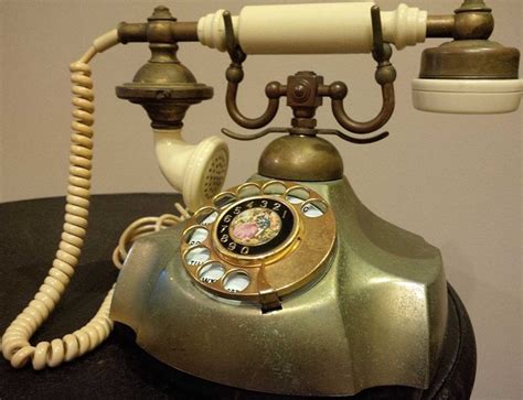 Vintage Victorian Rotary Telephone Antique Phone Vintage Telephone