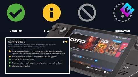 Steam Deck Game Compatibility List Detailed Through Verified Feature