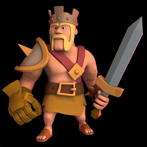 3D asset Barbarian King | CGTrader