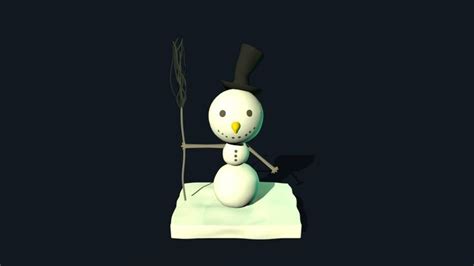 Artstation Snowman
