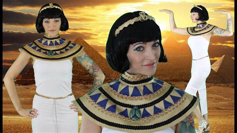 diy cleopatra costume 🎃 halloween costume youtube
