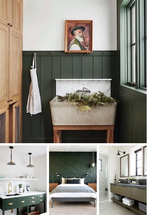 Best Dark Green Paint Colors Pin Main 3 • Project Allen Designs