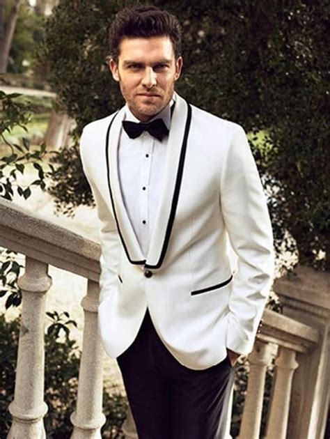 Latest Design Mens Dinner Party Prom Suits Groom Tuxedos Groomsmen