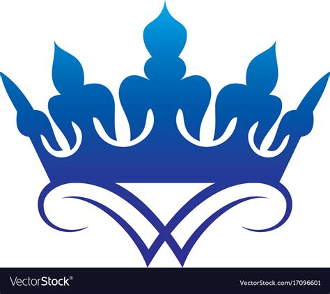 Crown Logo Royalty Free Vector Image Vectorstock