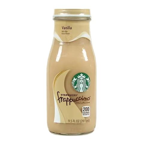 Starbucks Frappuccino Chilled Coffee Drink Vanilla Flavor 281ml Lazada PH