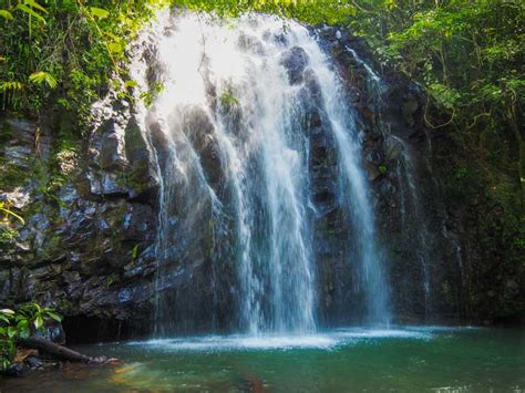 Best Swimming Holes Waterfalls Near Cairns Map