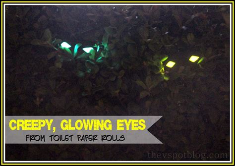 Creepy Glowing Eyes A 5 Minute Halloween Decoration
