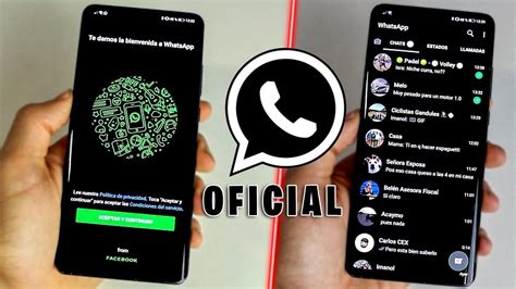 Cómo Poner Whatsapp Oscuro VersiÓn Oficial 2020 Youtube