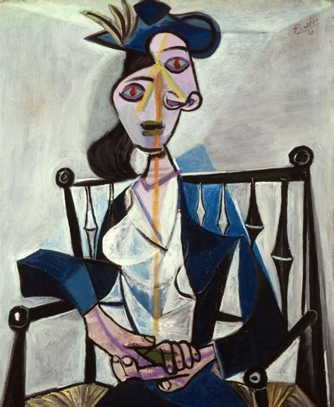 Sitzende Frau Die Pinakotheken Kunst Picasso Pablo Picasso