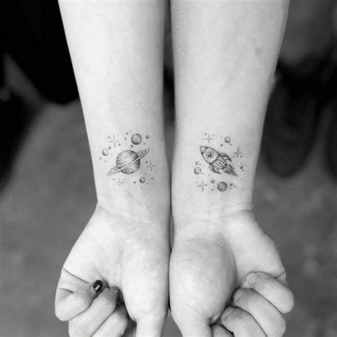 25 Tatuajes Minimalistas Para Ir A Hacerte Con Tu Hermana