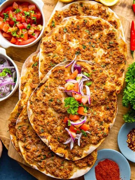 Lahmacun Turkish Pizza Give Recipe