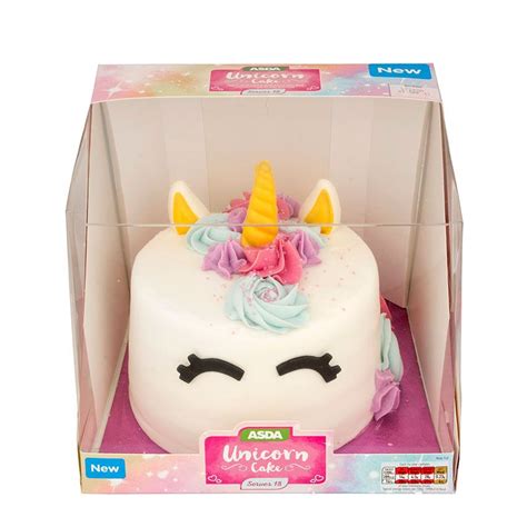 asda s unicorn cake is making us want to throw a party right now