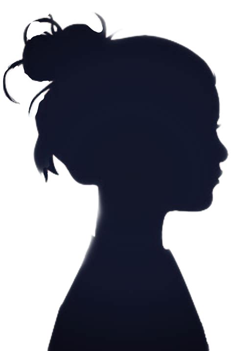Silhouette Profile Girl Freetoedit Sticker By Kimmytasset