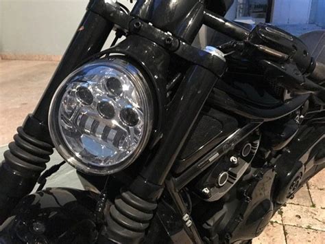 Harley Davidson Vrod V Rod Vrsc Led Daymaker Headlight Chrome