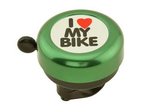 I Love My Bell Green Bike