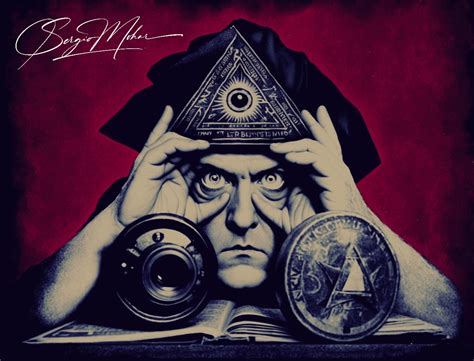 Artstation Mystical Trilogy Aleister Crowley Hermes And The Golden