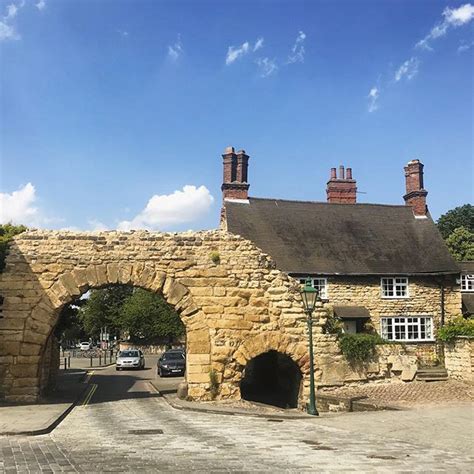 Newport Arch Marks The North Gate To The Roman City Of Lindum Colonia