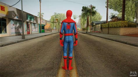 Gta Sa Spiderman Mod Cleo - Spiderman Homecoming Skin v1 para GTA San Andreas