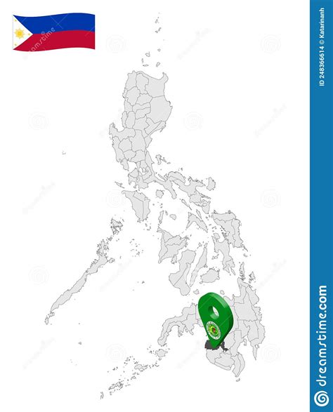 Location Province Of Maguindanao On Map Philippines 3d Location Sign