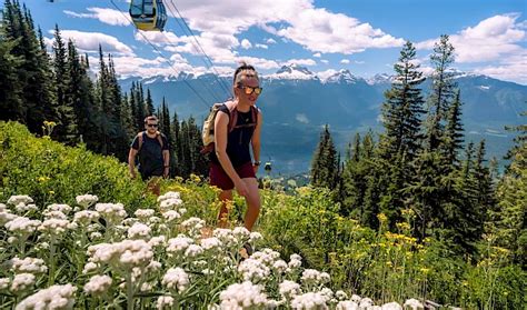 Sightseeing And Hiking Revelstoke Mountain Resort British Columbia