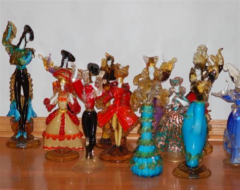 12 Franco Toffolo Venetian Murano Glass Flamenco Dancer Figurines Etsy