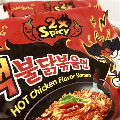 Samyang Hot Chicken Ramen 2x Spicy Noodles Pack Of 2