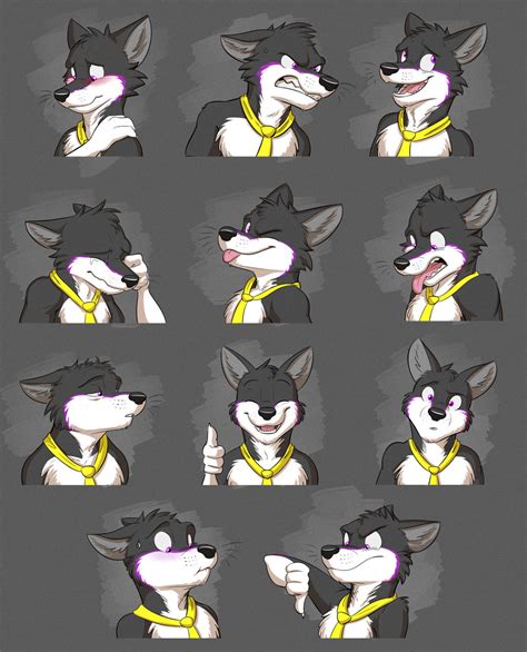 commission tyler s expression sheet by temiree on deviantart