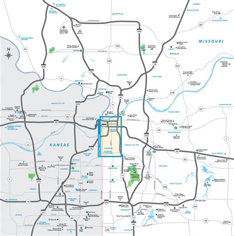 Kansas City Metro Map Visit Kc Printable Area Maps Printable Maps