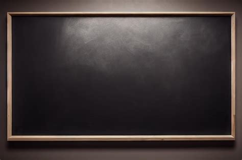 Premium Photo Education Blackboard With Empty Space Blank Chalkboard