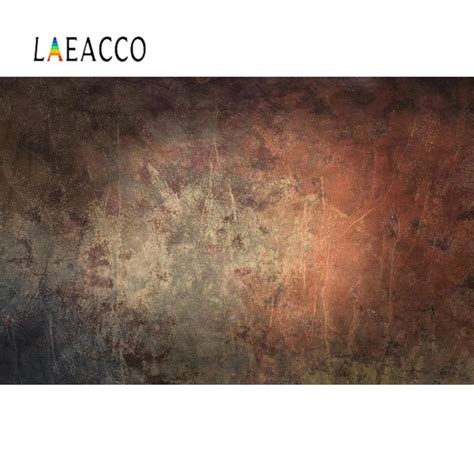 Laeacco Photo Backgrounds Texture Gradient Solid Color Wall Portrait