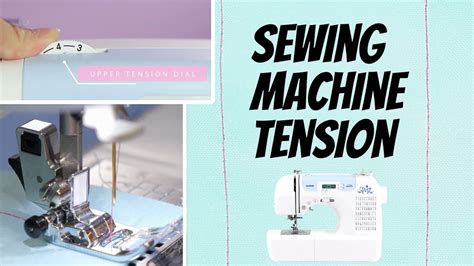 How To Adjust Sewing Machine Tension Learn To Sew Youtube