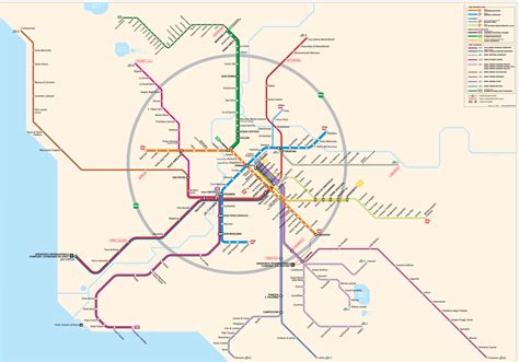 Rome Metro Map Mapsofnet
