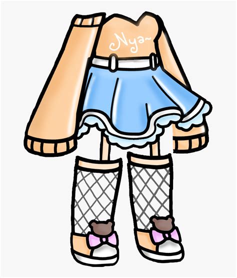 How To Draw A Gacha Life Girl