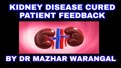 Unani Medicine Khayiye Kidney Disease Dur Kariye Patient Feedback