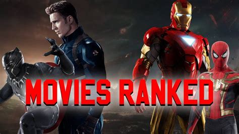 Mcu Movies Ranked Updated W Pros And Cons Youtube