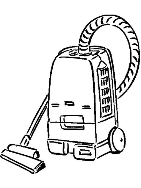 Vacuum Coloring Page