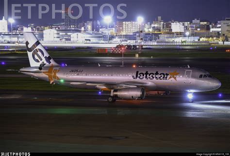 Ja05jj Airbus A320 232 Jetstar Japan Airlines Arai118100 Jetphotos