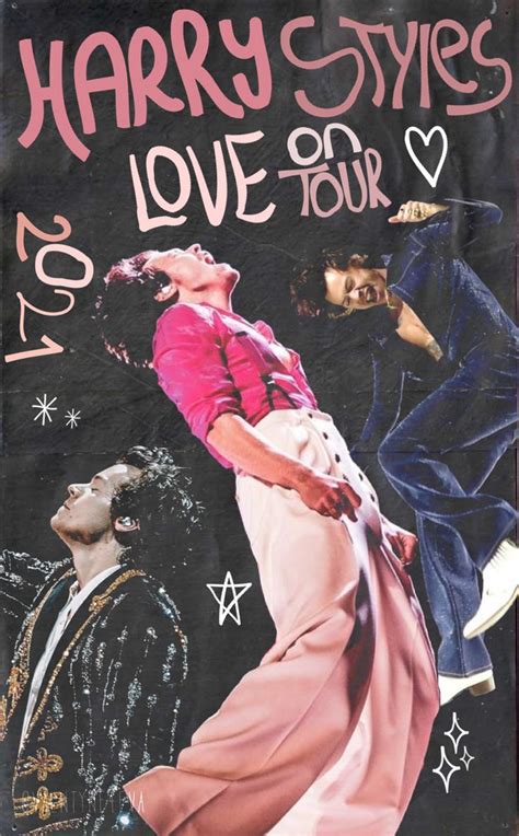 Harry Styles Love On Tour Poster Town