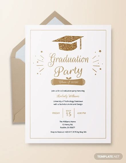 42+ Printable Graduation Invitations - PSD, AI, Word