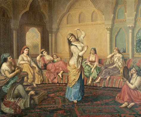 The Harem Dancer Painting By Sandor Alexander Svoboda Pixels
