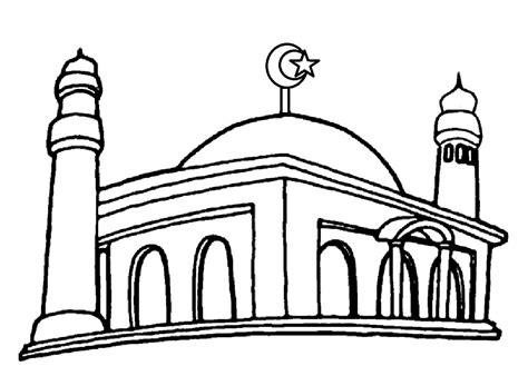 Entah itu kenalnya di lingkungan. Kumpulan Gambar Mewarnai Masjid Untuk Anak PAUD dan TK ...