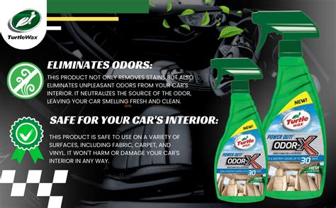 Turtle Wax Power Out Car Interior Stain Odour Remover Lasts Up To 30