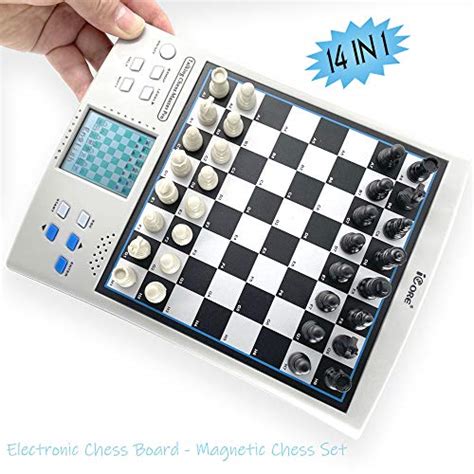 Icore Chess Set Electronic Talking Chess Board Set Travel Chess And