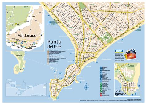 Mapa De Punta Del Este Uruguay