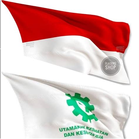Jual Paket Bendera Merah Putih Bendera K3 Ukuran Besar 120x180 Cm