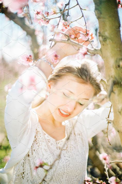Tender Pure Spring Portrait ~ Beauty And Fashion Photos ~ Creative Market