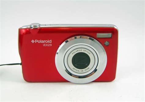 Polaroid Iex29 Hd 18 Mp Optical Zoom Digital Camera Red Ebay