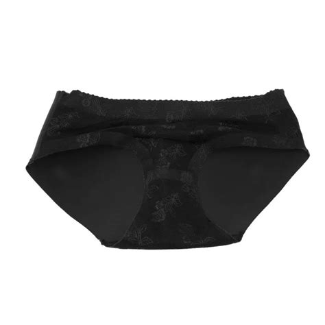 Women Hip Up Padded Butt Enhancer Shaper Underwear Bottom Booster Briefs Lace Up Female Sexy