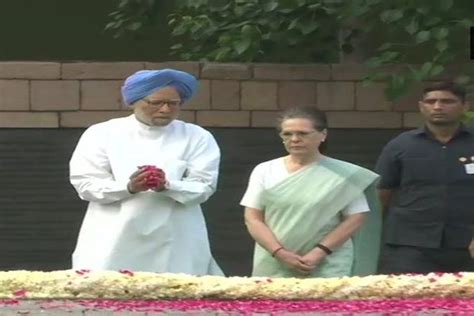 Rajiv Gandhi 75th Birth Anniversary Top Congress Leaders Pay Tributes